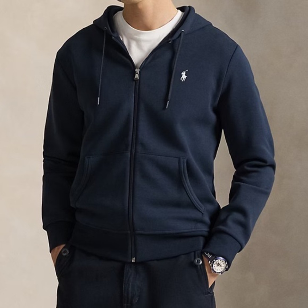Ralph Lauren Sport Women’s Navy Zip Up Hoodie Sz M